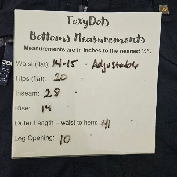 Ride Snowboards Black Ski Snow Cell 5 Series 28 x 28 Unisex Waterproof Pants - Picture 9 of 13